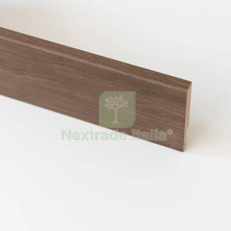 5PZ BATTISCOPA 80X11 MM MDF 240 CM ROVERE SCURO — Profili e angolari decorativi — rif. FERX.2231 5PZ BATTISCOPA 80X11 MM MDF 240 CM ROVERE SCURO — Profili e angolari decorativi — rif. FERX.2231