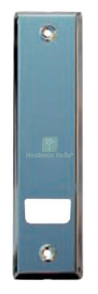25PZ PLACCHE ACCIAIO INOX PER AVVOLGITORI MM.185 — Ferramenta porte e finestre — rif. FERX.22321