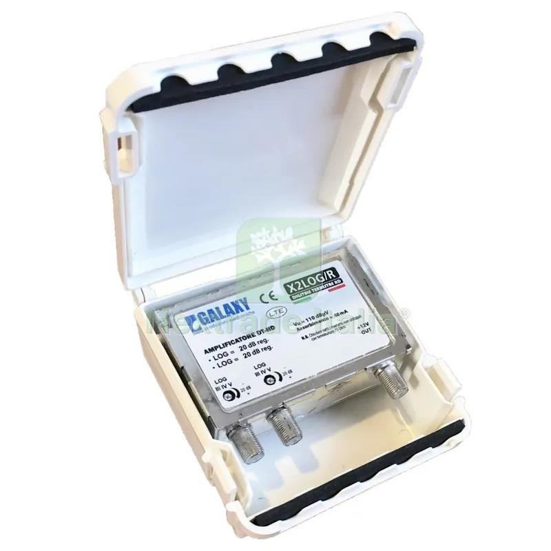 Amplificatore DT 5G 2 Ingressi UHF - 20DB — Cavi e fili — rif. FERX.22340 Amplificatore DT 5G 2 Ingressi UHF - 20DB — Cavi e fili — rif. FERX.22340