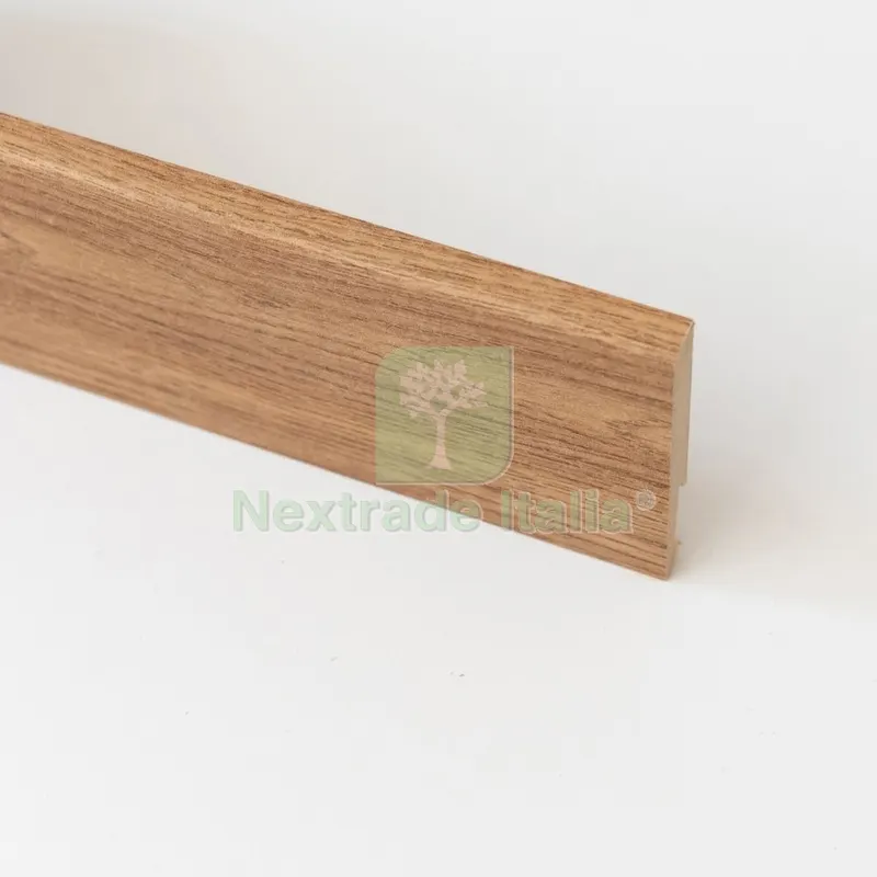 5PZ BATTISCOPA IN MDF ROVERE MEDIO MM.11/14X80X2400 — Profili e angolari decorativi — rif. FERX.2248 5PZ BATTISCOPA IN MDF ROVERE MEDIO MM.11/14X80X2400 — Profili e angolari decorativi — rif. FERX.2248