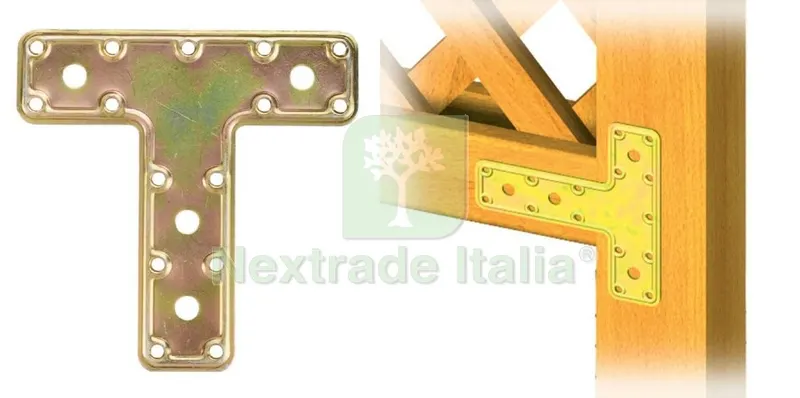 10PZ PIASTRA "T"ACCIAIO TROPICALIZZATO ART. 751 MM.160X 45X 115 — Casalinghi e organizzazione — rif. FERX.2256 10PZ PIASTRA "T"ACCIAIO TROPICALIZZATO ART. 751 MM.160X 45X 115 — Casalinghi e organizzazione — rif. FERX.2256