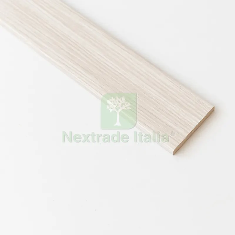 10PZ Coprifilo in MDF Rovere Sbiancato R6 MM.10X70X2400 — Profili e angolari decorativi — rif. FERX.2258 10PZ Coprifilo in MDF Rovere Sbiancato R6 MM.10X70X2400 — Profili e angolari decorativi — rif. FERX.2258