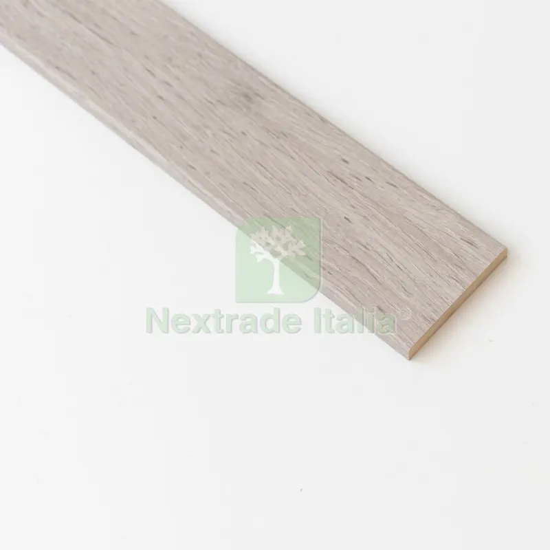 10PZ Coprifilo in MDF Rovere Grigio R6 MM.10X70X2400 — Profili e angolari decorativi — rif. FERX.2259
