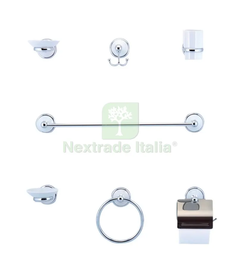 2CF Serie Bagno PZ.7 Cromo "aurora" 8300 — Accessori bagno — rif. FERX.22594