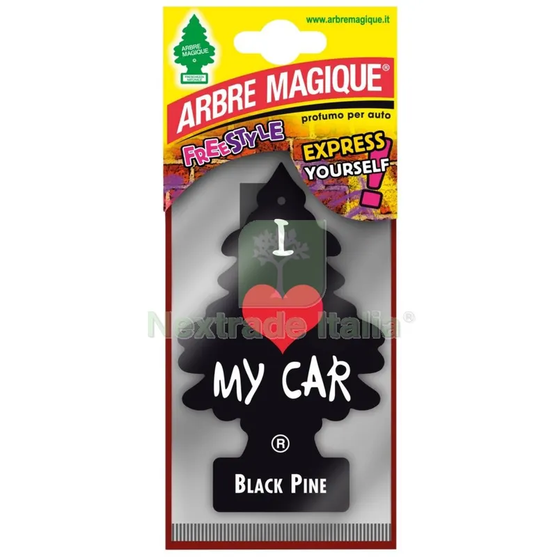 24PZ ARBRE MAGIQUE FREESTYLE BLACK PINE — Deodoranti ambiente — rif. FERX.22784 24PZ ARBRE MAGIQUE FREESTYLE BLACK PINE — Deodoranti ambiente — rif. FERX.22784