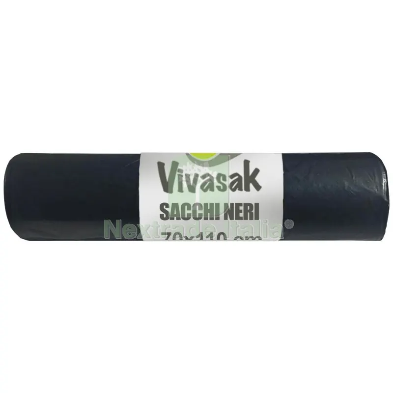 30PZ Sacchi Nettezza Urbana Rotolo 72X110 Nero GR. 300 — Casalinghi e organizzazione — rif. FERX.22813 30PZ Sacchi Nettezza Urbana Rotolo 72X110 Nero GR. 300 — Casalinghi e organizzazione — rif. FERX.22813