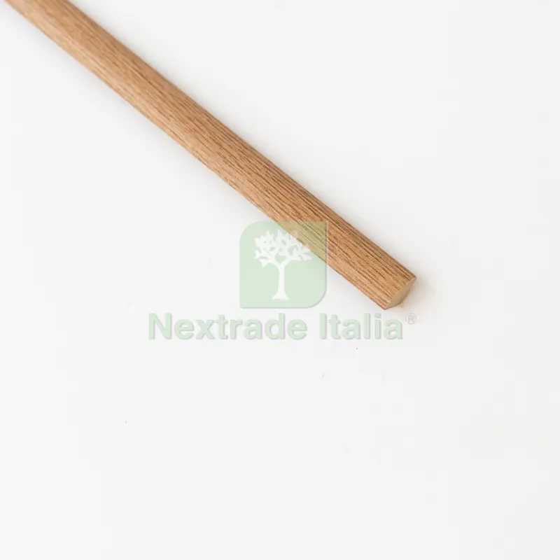 5PZ Quarto di Tondo MDF Rovere Medio MM.14X14X2400 — Profili e angolari decorativi — rif. FERX.2288 5PZ Quarto di Tondo MDF Rovere Medio MM.14X14X2400 — Profili e angolari decorativi — rif. FERX.2288