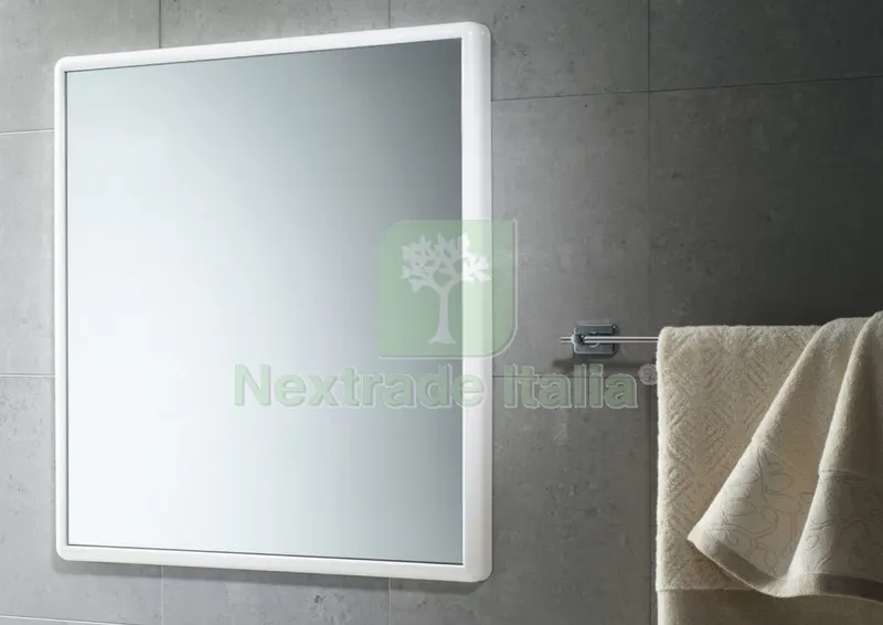 GEDY 8000 SPECCHIO 55X60 CM BIANCO — Accessori bagno — rif. FERX.22987 GEDY 8000 SPECCHIO 55X60 CM BIANCO — Accessori bagno — rif. FERX.22987