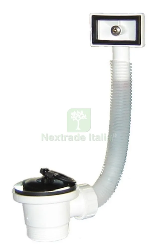 10PZ PILETTA PER LAVELLO INOX CON TAPPO 1.1/2D.70 — Scarichi e sifoni — rif. FERX.23188