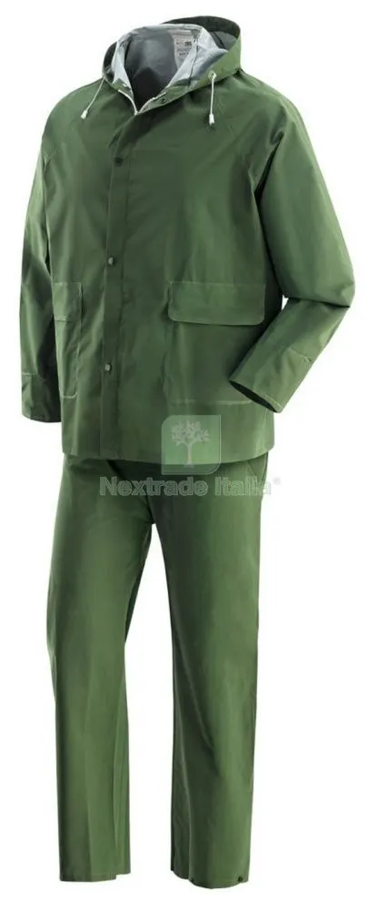 COMPLETO ANTISTRAPPO VERDE TAGLIA XXL — Antipioggia e impermeabili — rif. FERX.23307