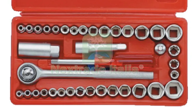 CONFEZIONE 40 CHIAVI A BUSSOLA GR.1/4-3/8"RIF.79540 — Chiavi e bussole — rif. FERX.23354 CONFEZIONE 40 CHIAVI A BUSSOLA GR.1/4-3/8"RIF.79540 — Chiavi e bussole — rif. FERX.23354