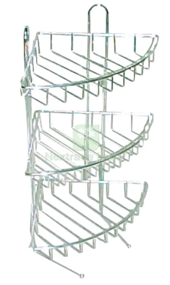 6PZ Angoliera 3 Ripiani CROMO-DFW0225 — Casalinghi e organizzazione — rif. FERX.23450