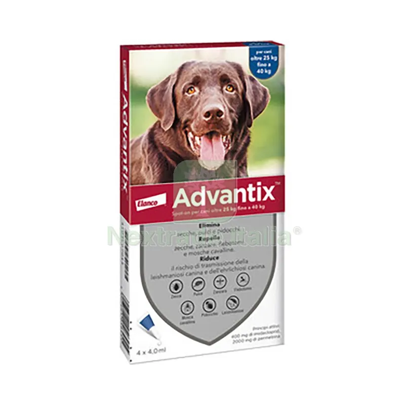 Bayer Advantix 6P. Spot Oncani KG. 25-40 — Cani — rif. FERX.4218