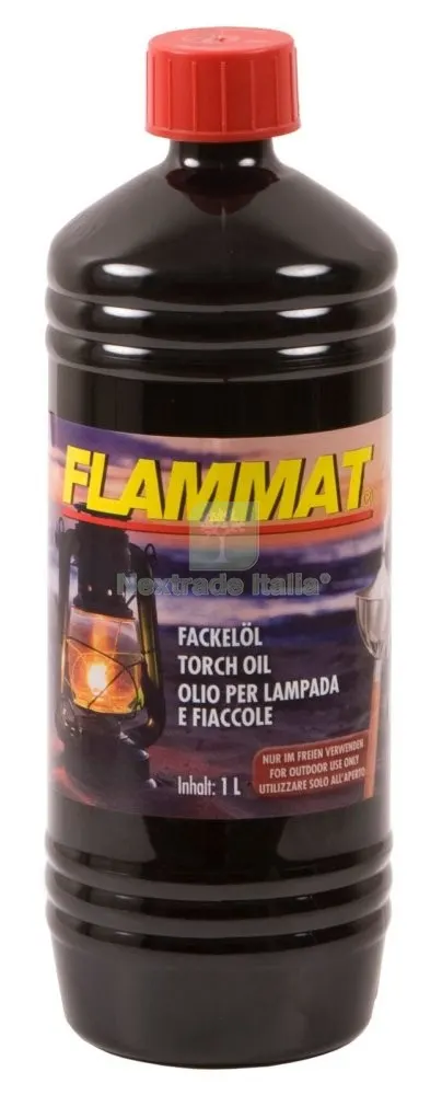 12PZ Olio x Fiaccole "LAMP-OIL" LT.1(USO Esterno) — Tempo libero outdoor — rif. FERX.23474