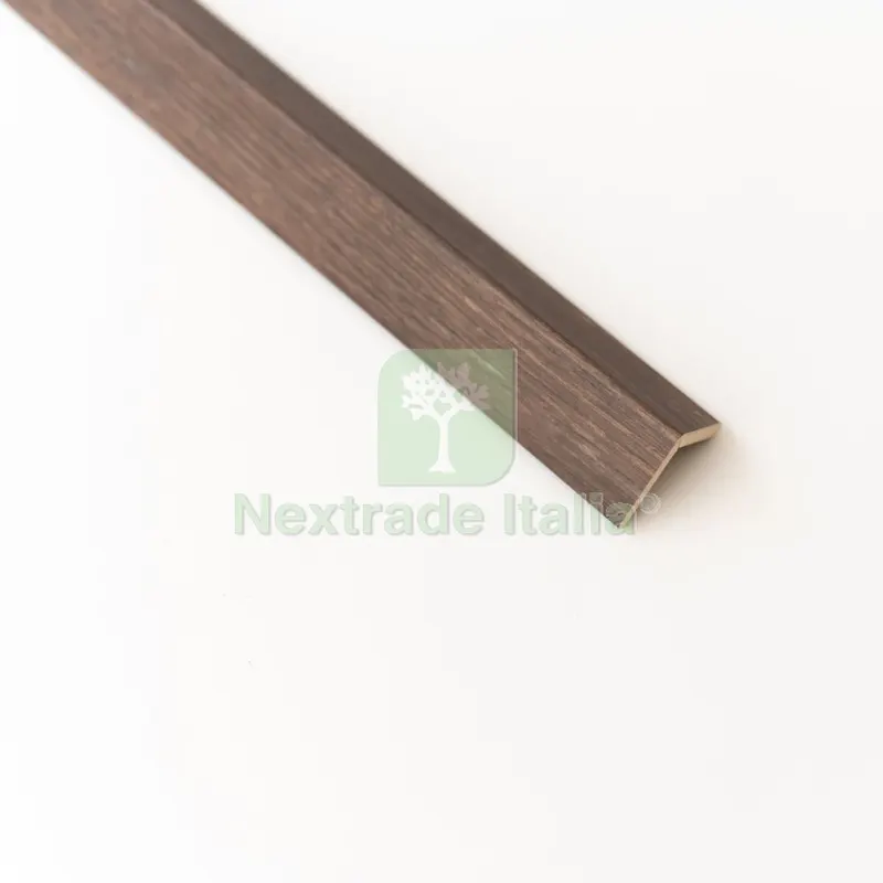 20PZ PARASPIGOLO IN MDF NOCE SCURO MM.28X28X3000 — Isolanti e reti — rif. FERX.2348