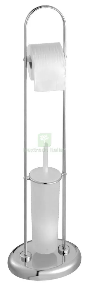 Piantana con Portarotolo +SCOPINO XL706 Figura 1 — Accessori bagno — rif. FERX.23506