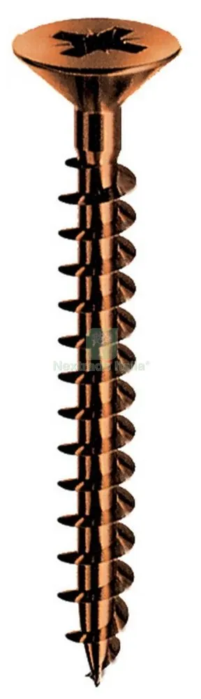 500PZ Viti Panel Bronzate Testa Piana 2,5X12 — Viti — rif. FERX.23512 500PZ Viti Panel Bronzate Testa Piana 2,5X12 — Viti — rif. FERX.23512