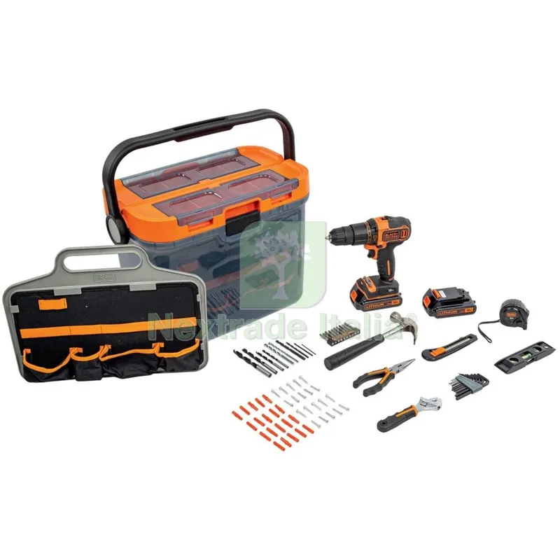 Trapano B+D 18VP-2 BATTERIE-1,5AH MOD. BCKSB04 — Trapani e avvitatori — rif. FERX.2363