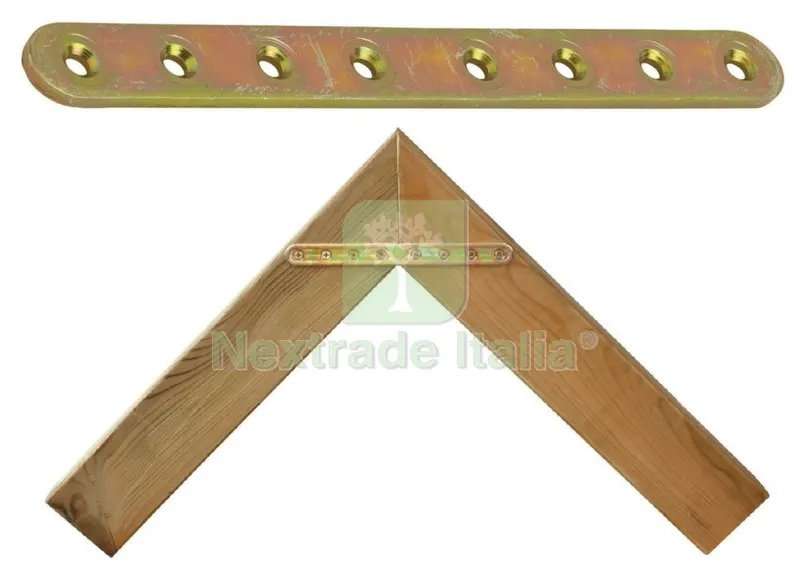 50PZ Piastra Diritta in Acciaio Tropicalizzato MM 2,5X20X100 — Casalinghi e organizzazione — rif. FERX.2391 50PZ Piastra Diritta in Acciaio Tropicalizzato MM 2,5X20X100 — Casalinghi e organizzazione — rif. FERX.2391