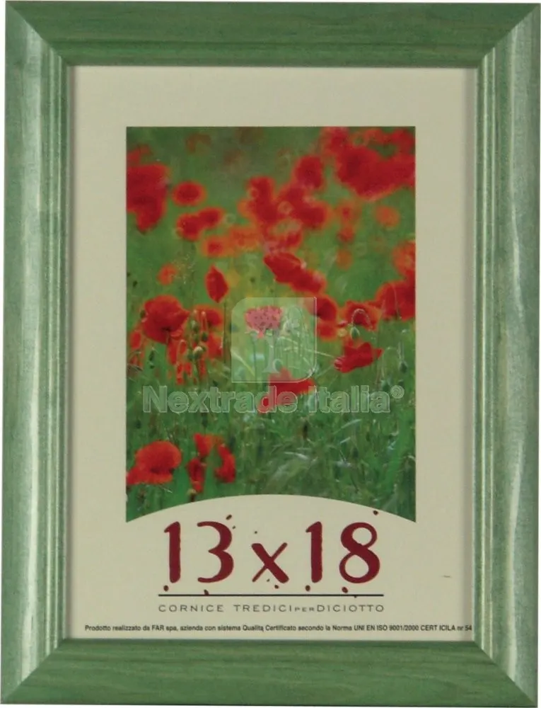 5PZ Cornice Quadri Lorenz 3006 CM 30X40 Colore Verde — Accessori bagno — rif. FERX.23911 5PZ Cornice Quadri Lorenz 3006 CM 30X40 Colore Verde — Accessori bagno — rif. FERX.23911