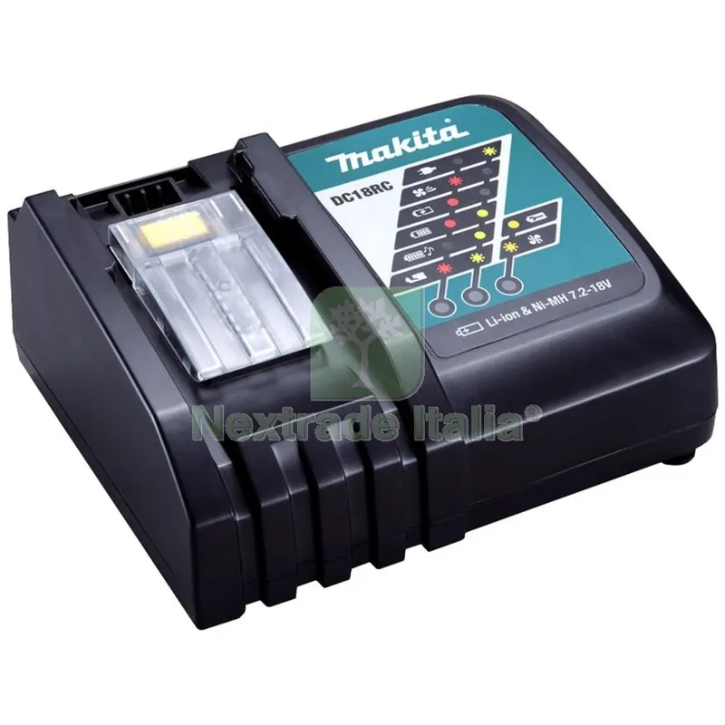 MAKITA CARICABATTERIA 18V DA 2/6AH DC18RC — Batterie e caricabatterie — rif. FERX.2396 MAKITA CARICABATTERIA 18V DA 2/6AH DC18RC — Batterie e caricabatterie — rif. FERX.2396