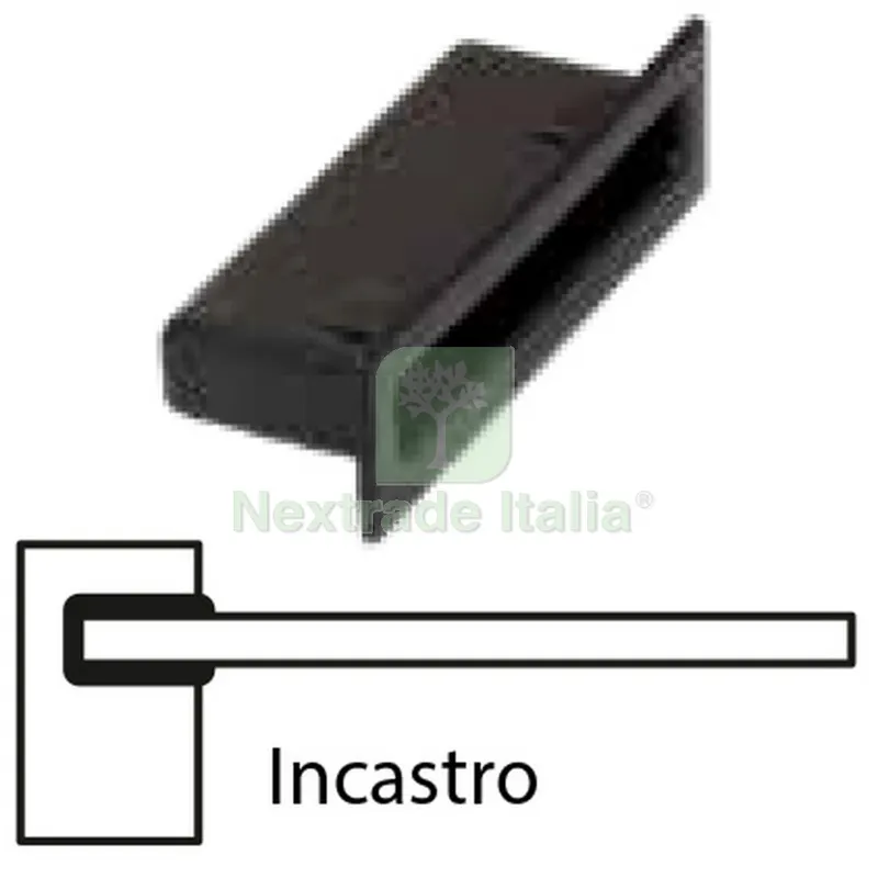 10PZ Supporto AD Incastro in PVC per Asta Ortopedica — Casalinghi e organizzazione — rif. FERX.24007 10PZ Supporto AD Incastro in PVC per Asta Ortopedica — Casalinghi e organizzazione — rif. FERX.24007