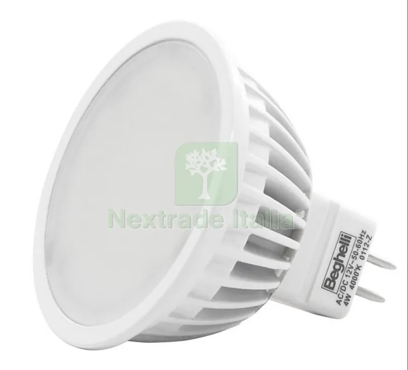 10PZ BEGHELLI LED 56033 MR16-12V-W4,0 CALDA — Illuminazione — rif. FERX.2401 10PZ BEGHELLI LED 56033 MR16-12V-W4,0 CALDA — Illuminazione — rif. FERX.2401