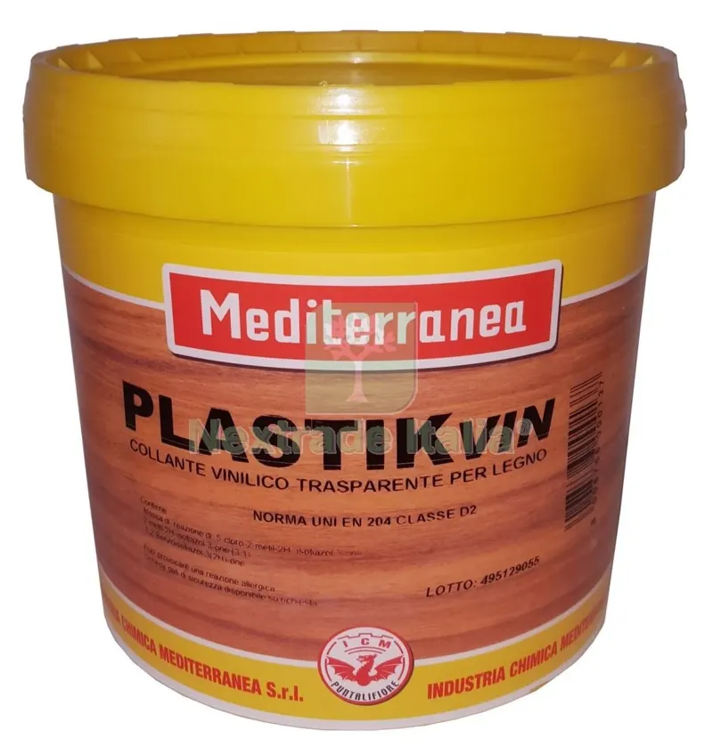 COLLA VINILICA PLASTIK VIN 4,8 KG — Adesivi e sigillanti — rif. FERX.24043 COLLA VINILICA PLASTIK VIN 4,8 KG — Adesivi e sigillanti — rif. FERX.24043