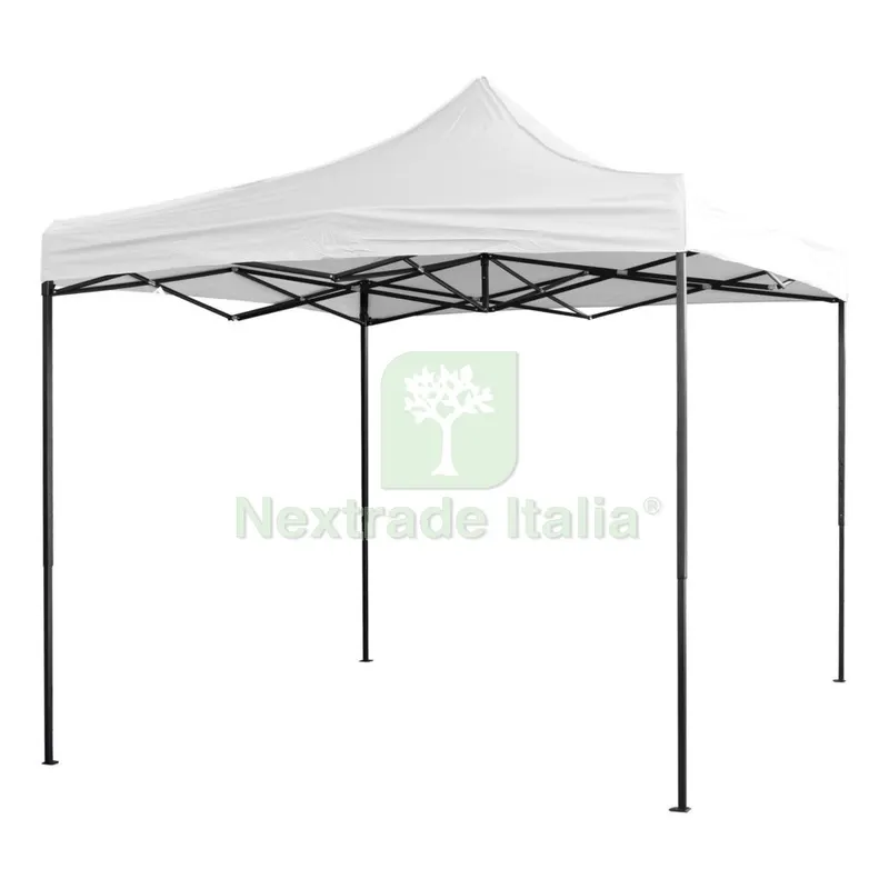 Gazebo Easy Flex MT.3X3 Bianco 1207E — Gazebo e strutture giardino — rif. FERX.2408 Gazebo Easy Flex MT.3X3 Bianco 1207E — Gazebo e strutture giardino — rif. FERX.2408