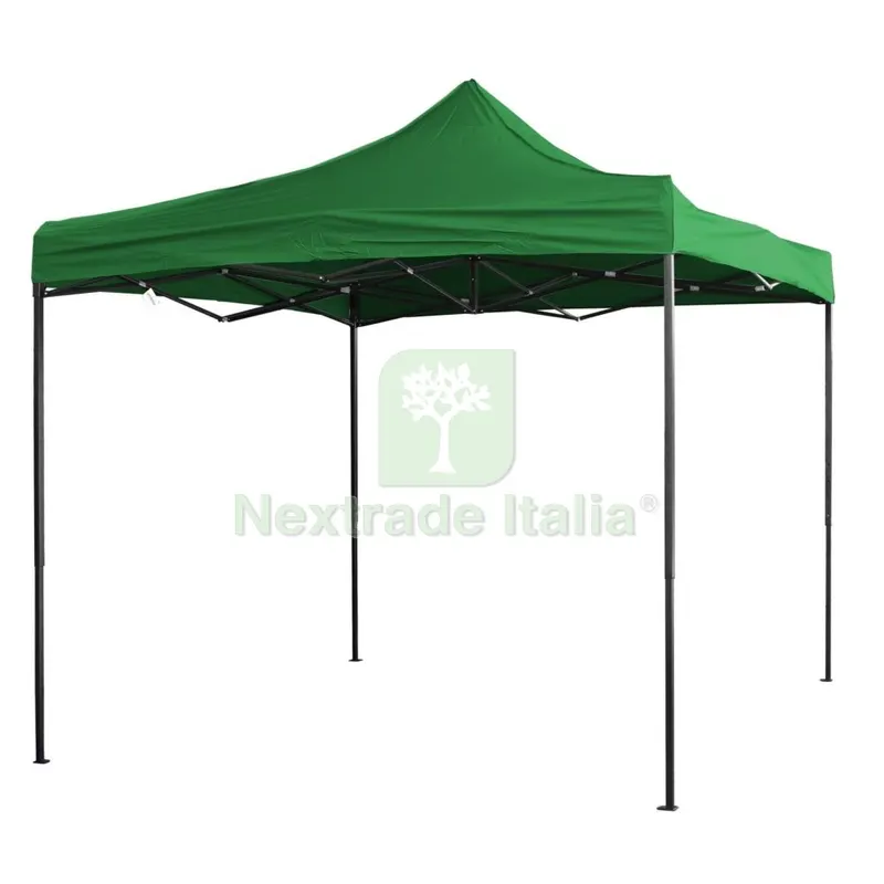 Gazebo Easy Flex MT.3X3 Verde 1207V — Gazebo e strutture giardino — rif. FERX.2412 Gazebo Easy Flex MT.3X3 Verde 1207V — Gazebo e strutture giardino — rif. FERX.2412