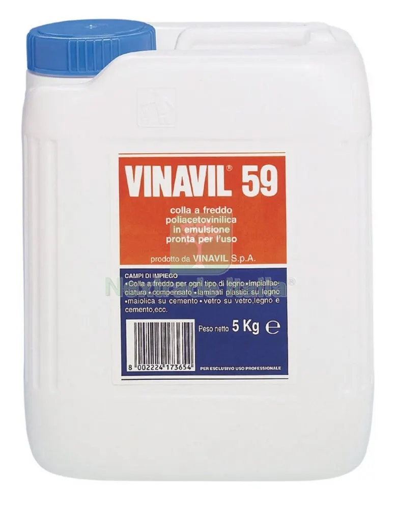 VINAVIL 59 DA KG. 5 — Adesivi e sigillanti — rif. FERX.24262 VINAVIL 59 DA KG. 5 — Adesivi e sigillanti — rif. FERX.24262