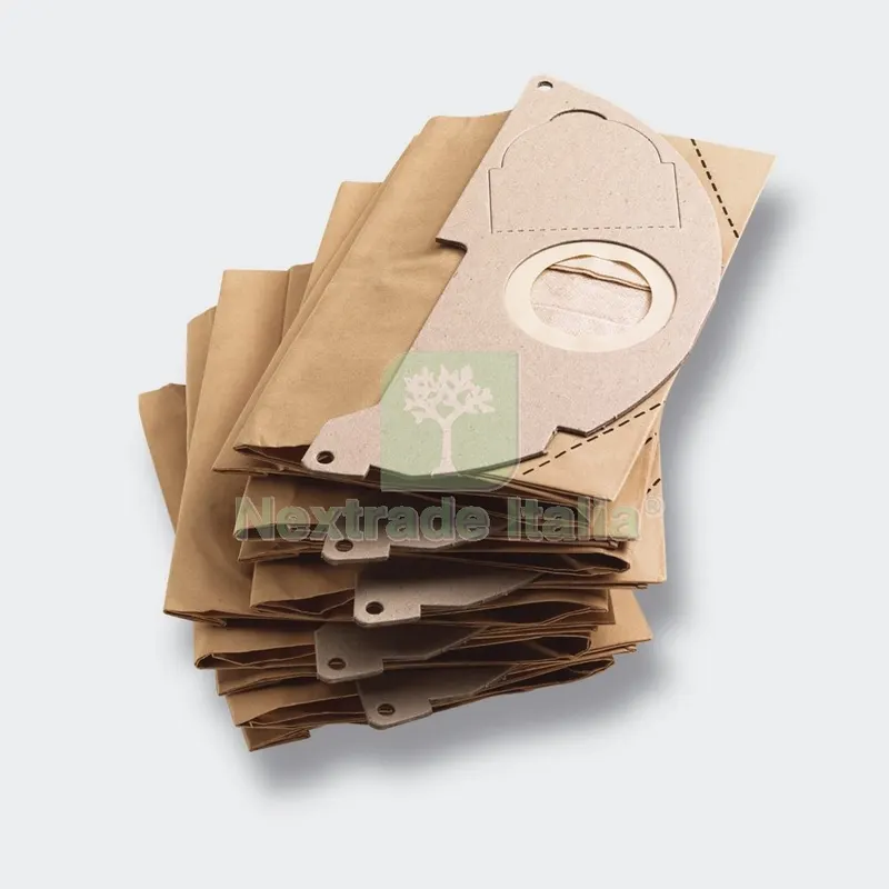 SACCHETTI FILTRO CARTA PZ.5 X KARCHER MOD.MV2 — Idropulitrici e spruzzatori — rif. FERX.24282