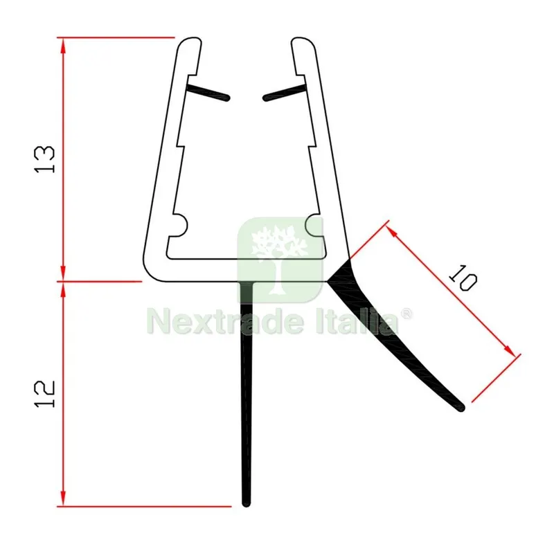 10PZ GUARNIZIONE PER BOX DOCCIA 2 M MOD.402 — Guarnizioni e tenute — rif. FERX.24325 10PZ GUARNIZIONE PER BOX DOCCIA 2 M MOD.402 — Guarnizioni e tenute — rif. FERX.24325