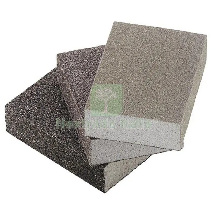 24PZ SPUGNA ABRASIVA GRANA MEDIA MM.100x66x26H — Punte, frese e dischi — rif. FERX.24468