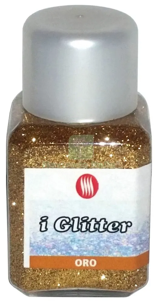 6PZ GLITTER GR.25 COLORE ORO — Decorativi e effetti — rif. FERX.24471 6PZ GLITTER GR.25 COLORE ORO — Decorativi e effetti — rif. FERX.24471
