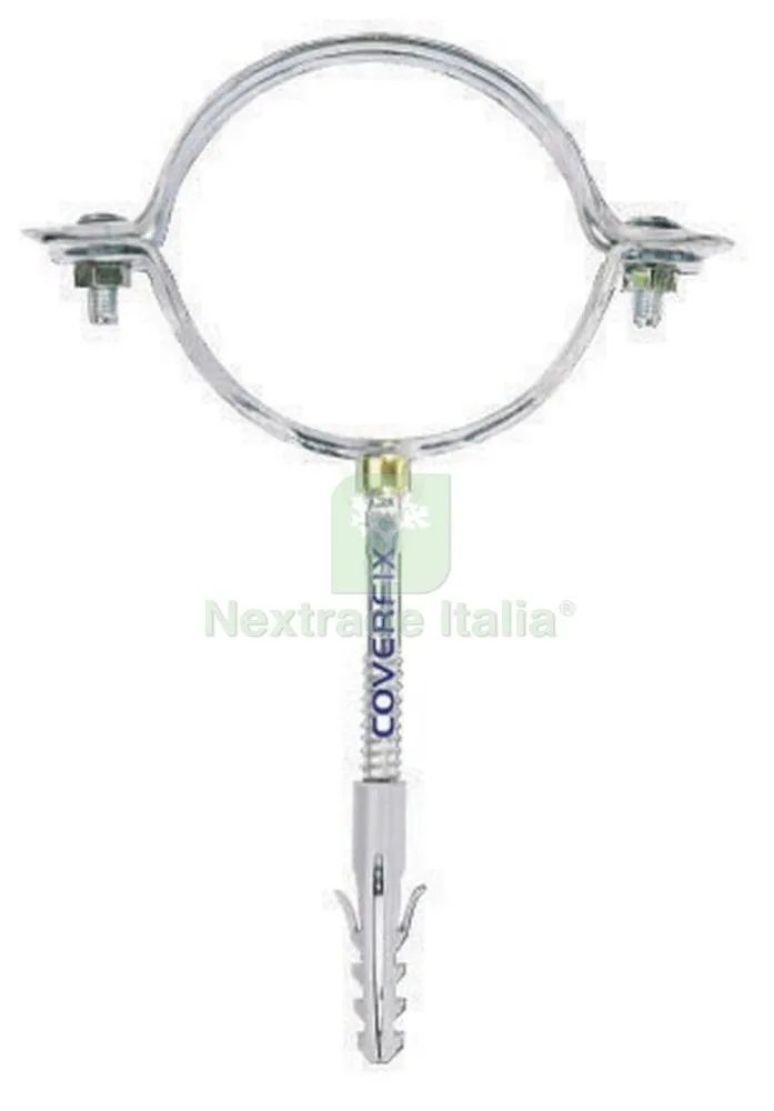 50PZ COLLARI X PLUVIALI ZINCATI TONDI MM.125 — Fascette e collari — rif. FERX.24488 50PZ COLLARI X PLUVIALI ZINCATI TONDI MM.125 — Fascette e collari — rif. FERX.24488