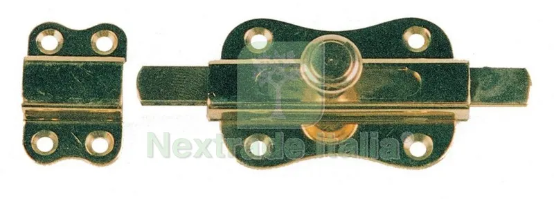 12PZ Catenaccio in Ottone Lucido ART. 3316 MM.65 — Lucchetti e catene — rif. FERX.24763 12PZ Catenaccio in Ottone Lucido ART. 3316 MM.65 — Lucchetti e catene — rif. FERX.24763