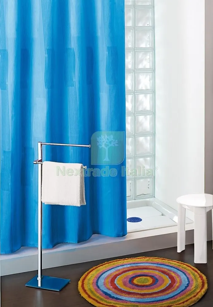 Gedy Tenda Doccia Poliestere 113 Blu 180X200 — Accessori bagno — rif. FERX.2479 Gedy Tenda Doccia Poliestere 113 Blu 180X200 — Accessori bagno — rif. FERX.2479