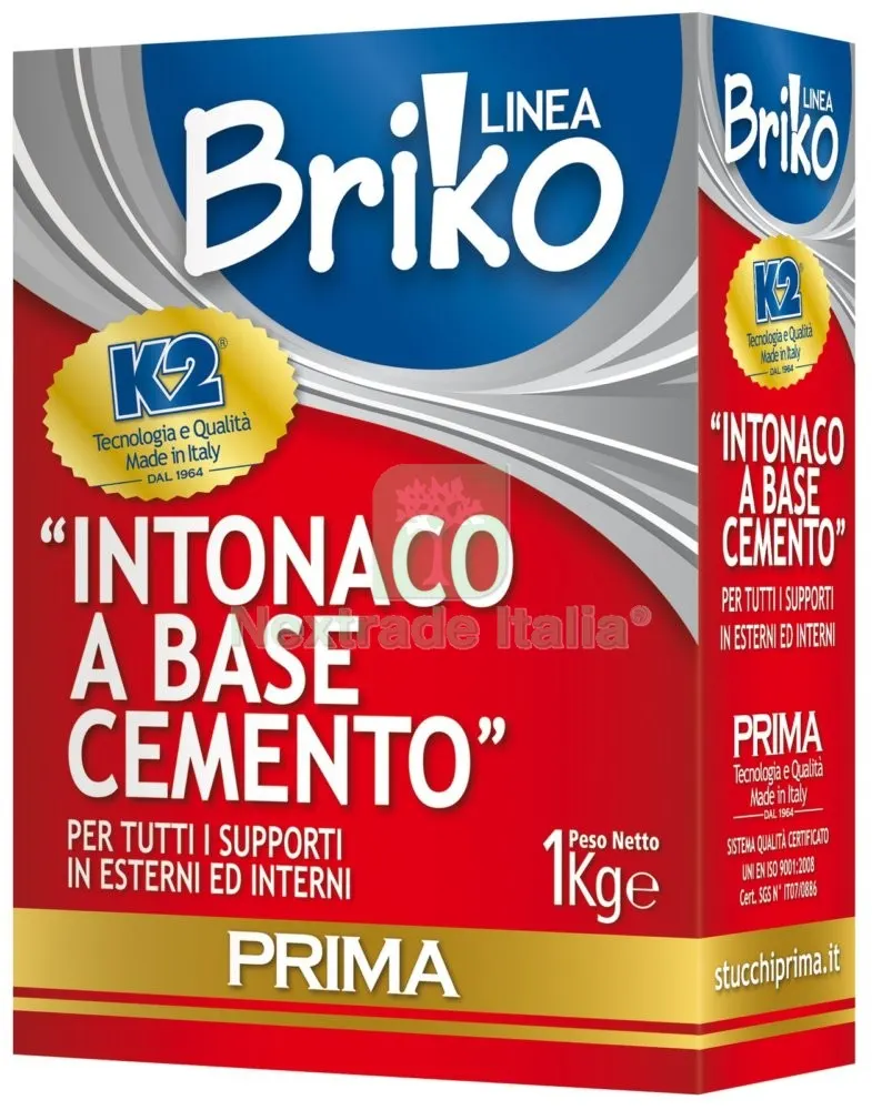 12PZ Linea Briko Intonaco x Esterno da KG. 1 — Cemento, malte e collanti edili — rif. FERX.24838