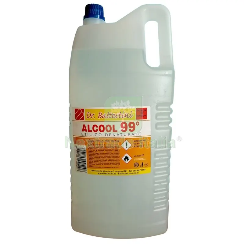 4PZ Alcool Denatur. 99 LT. 5 Battestini Bianco — Scarichi e sifoni — rif. FERX.24983 4PZ Alcool Denatur. 99 LT. 5 Battestini Bianco — Scarichi e sifoni — rif. FERX.24983