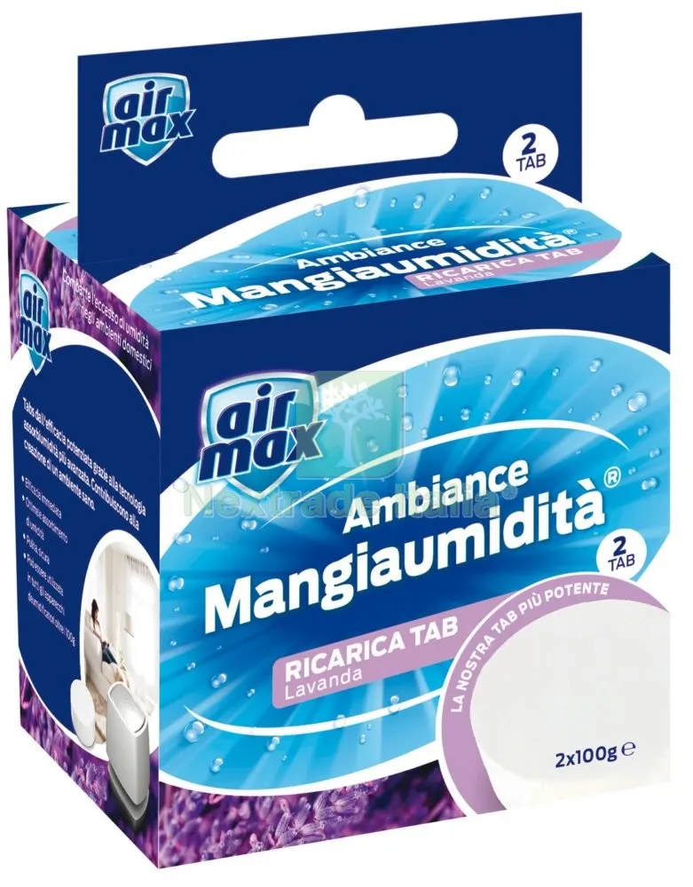 6PZ Airmax Assorbiumidita Ricarica Minitab Lavanda — Casalinghi e organizzazione — rif. FERX.24984