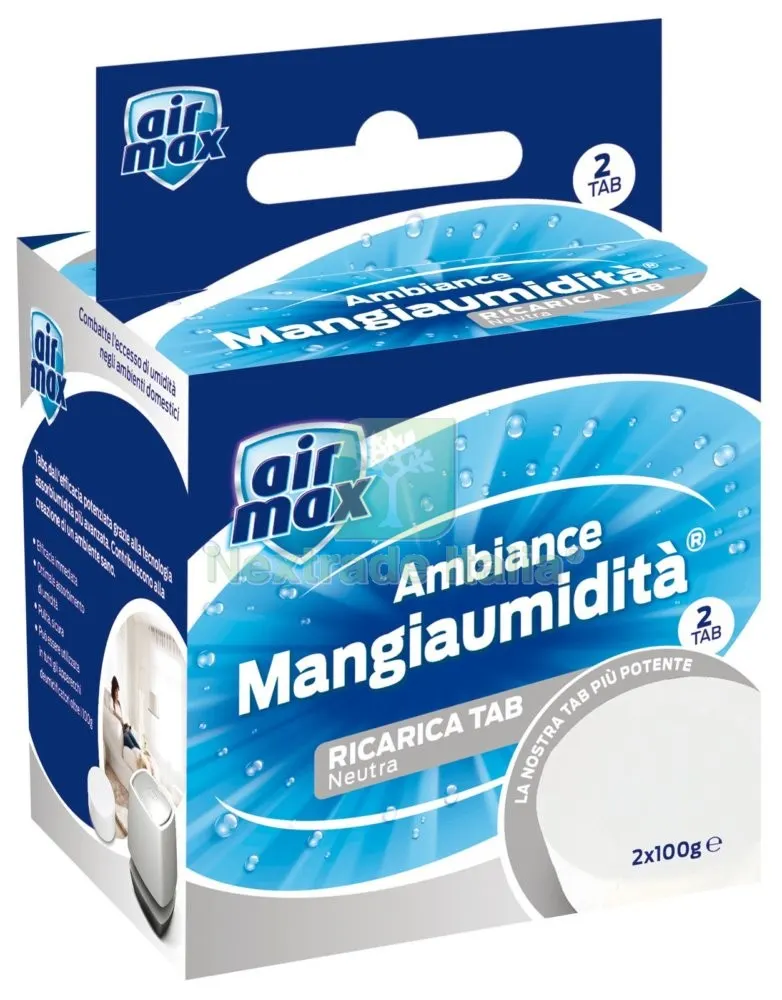 6PZ Airmax Assorbiumidita Ricarica Minitab Neutra — Casalinghi e organizzazione — rif. FERX.24988 6PZ Airmax Assorbiumidita Ricarica Minitab Neutra — Casalinghi e organizzazione — rif. FERX.24988