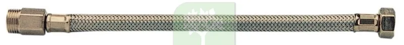 10PZ FLESSIBILI IN ALLUMINIO PROLUNGATO MASCHIO /FEMMINA 1/2 CM. 30 — Interruttori e prese — rif. FERX.25188
