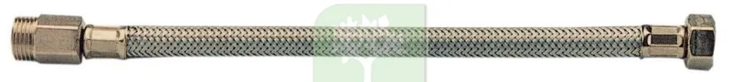 10PZ FLESSIBILI IN ALLUMINIO PROLUNGATO MASCHIO 1/2 FEMMINA 3/8 CM. 40 — Interruttori e prese — rif. FERX.25194