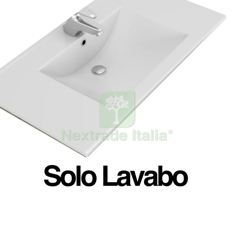 Lavabo Ceramica CM.60X45 per Aruba 60 — Sanitari e ceramiche — rif. FERX.25456 Lavabo Ceramica CM.60X45 per Aruba 60 — Sanitari e ceramiche — rif. FERX.25456