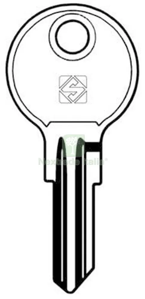 5PZ CHIAVI SILCA ART. YA4 GR.9 — Serrature e cilindri — rif. FERX.25584