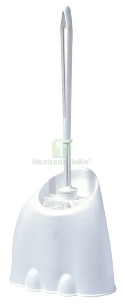 24PZ PORTASCOPINO RESINA BIANCO COMPLETO — Accessori bagno — rif. FERX.25707