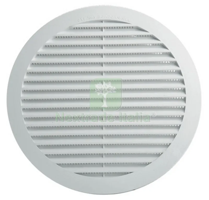 25PZ GRIGLIA AERAZIONE PLASTICA D 120 MM — Scarichi e sifoni — rif. FERX.25713