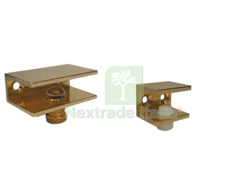 30PZ Imof Reggimensola a Morsetto in Ottone Finitura Lucida ART. 359 MM.15X25 — Ferramenta per legno e mobili — rif. FERX.25747 30PZ Imof Reggimensola a Morsetto in Ottone Finitura Lucida ART. 359 MM.15X25 — Ferramenta per legno e mobili — rif. FERX.25747
