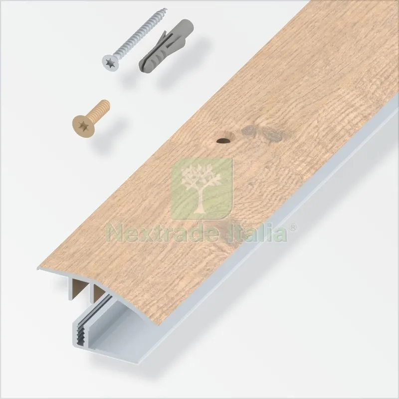 Terminale a Scivolo x Parquet Rovere/Beige CM.100 — Pannelli e tavole in legno — rif. FERX.25764 Terminale a Scivolo x Parquet Rovere/Beige CM.100 — Pannelli e tavole in legno — rif. FERX.25764